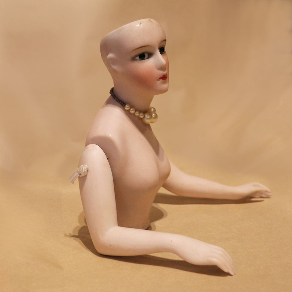 サムネイル： Bisque Doll（half  body） | 上半身ビスクドール 24015