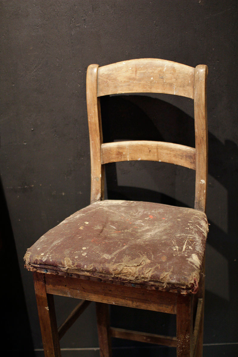 サムネイル： Wooden High Chair  |  ウッドハイチェア 190117
