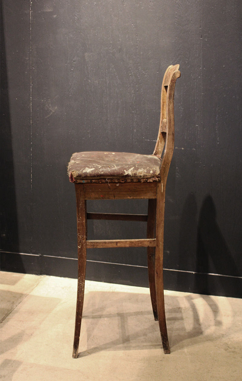サムネイル： Wooden High Chair  |  ウッドハイチェア 190117