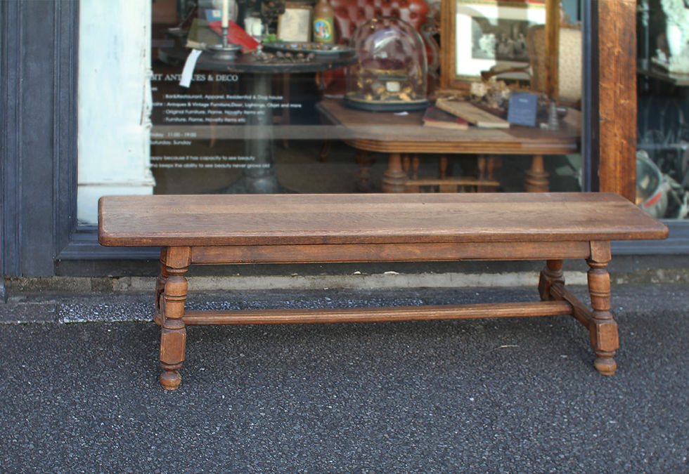サムネイル： Wooden Bench  | ウッドベンチ 20025