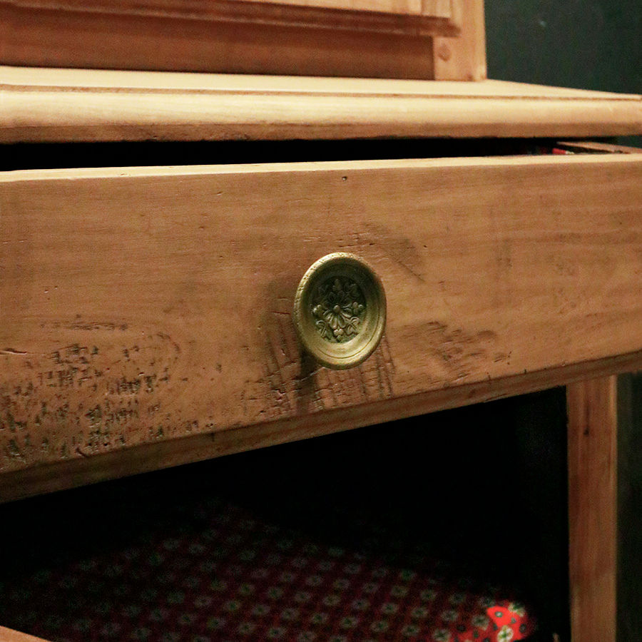 サムネイル： Antique Cabinet (Cherry) |  桜の木のキャビネット 23043