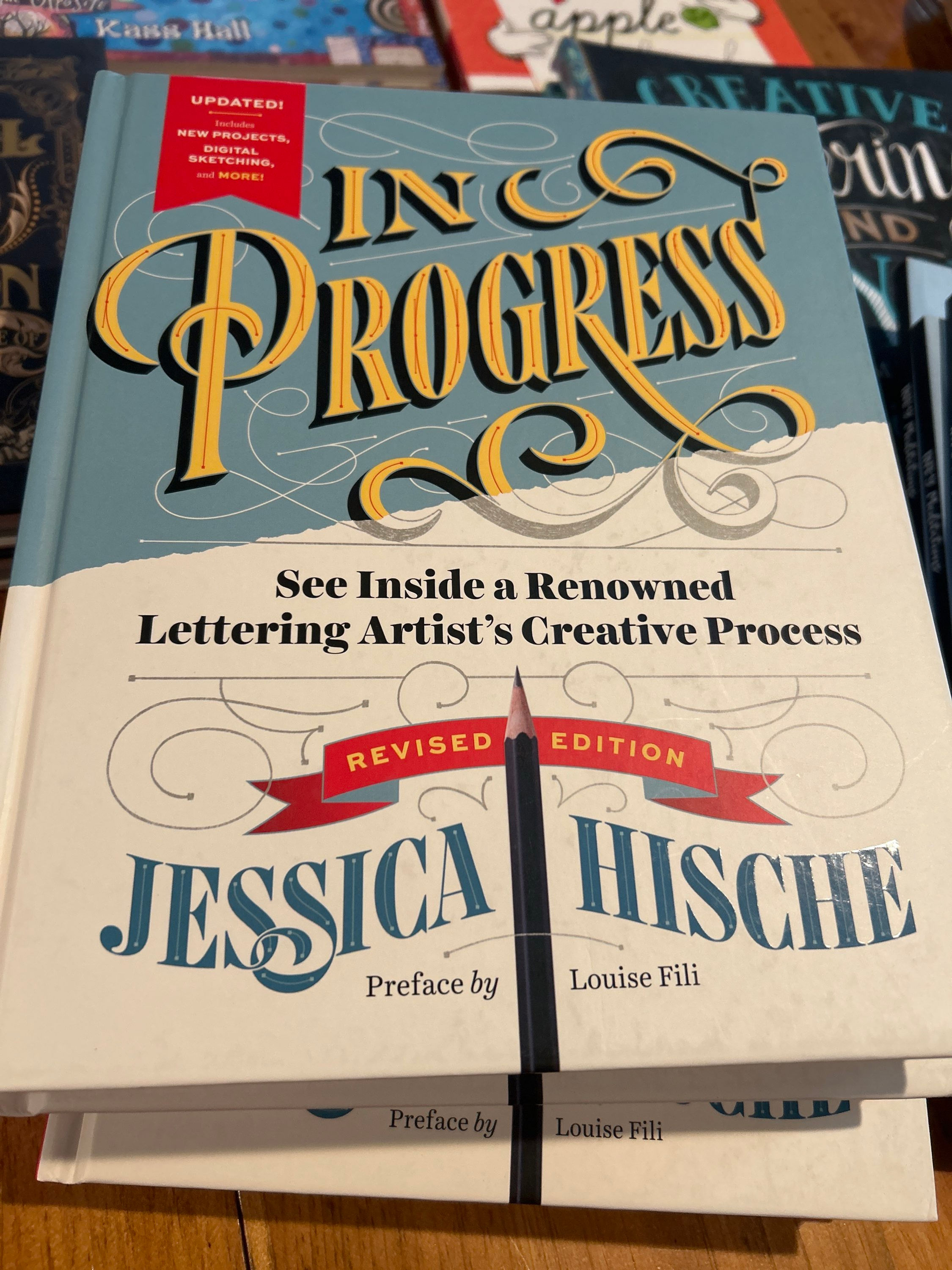 In Progress: Lettering & Calligraphy Secrets (Hardcover)