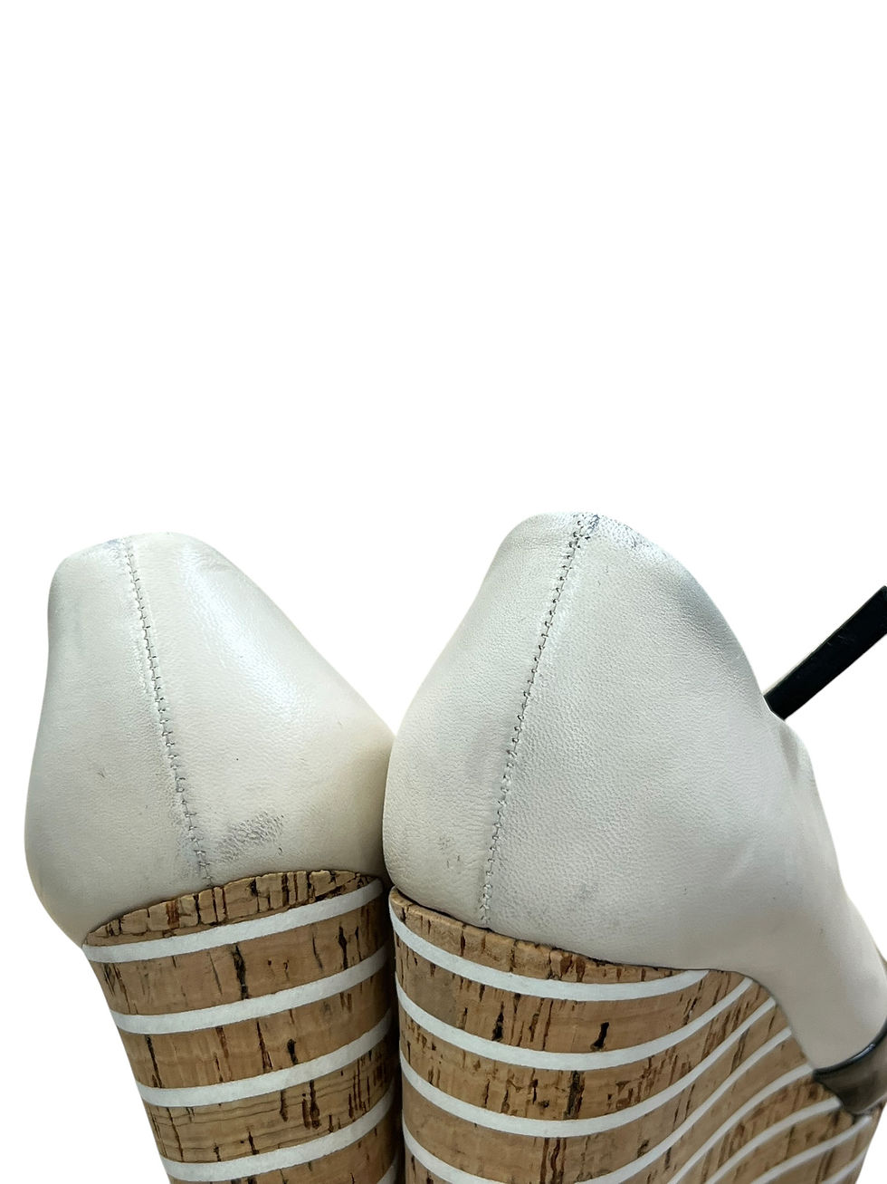 Thumbnail: Gucci Vintage Black Patent Leather Ankle-Strap Wedges
