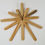 Thumbnail: Starburst Wooden Wall Clock – Hand‑Crafted Mid‑Century Modern Design
