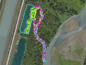 Le projet de remodelage du casier n°9 et de la lône