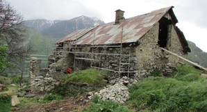 Les grandes étapes des travaux de restauration de la ferme de La Roche