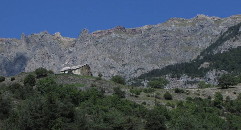 ©CEN PACA - Vue sur la ferme de La Roche