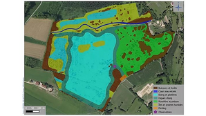 Projet de création d'un étang et de ses milieux humides associés
