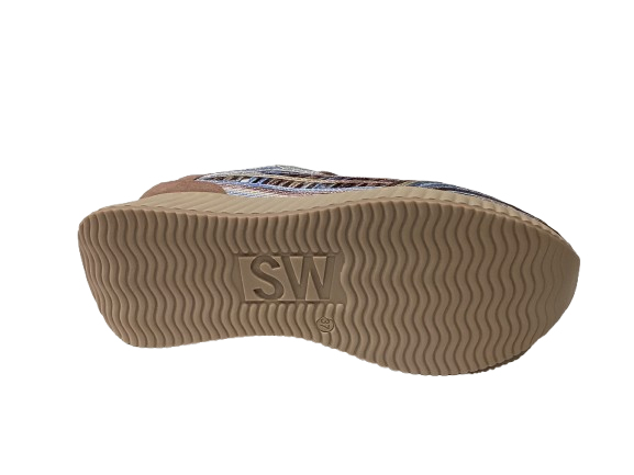 Thumbnail: SOFTWAVES 8.95.35 SNEAKER BLAUW