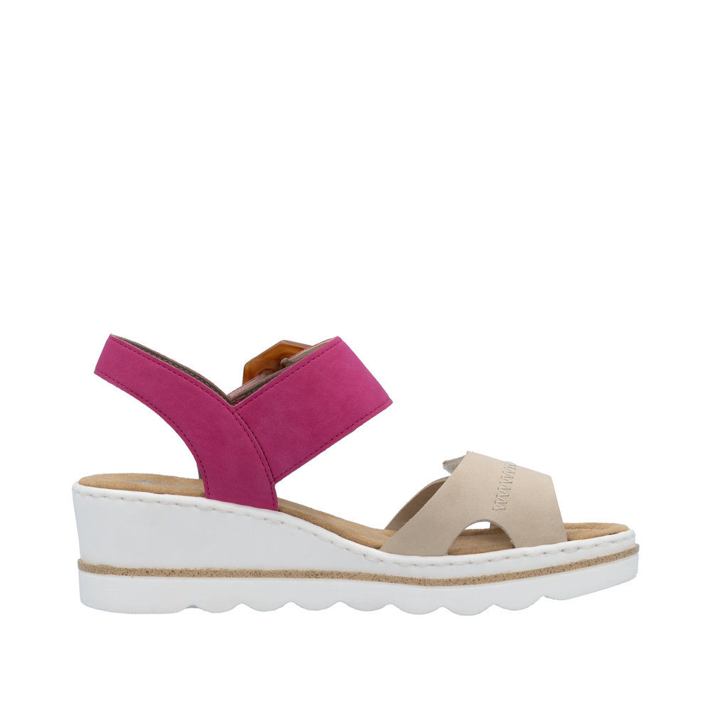 RIEKER 67476-31 SANDAAL FUCHSIA