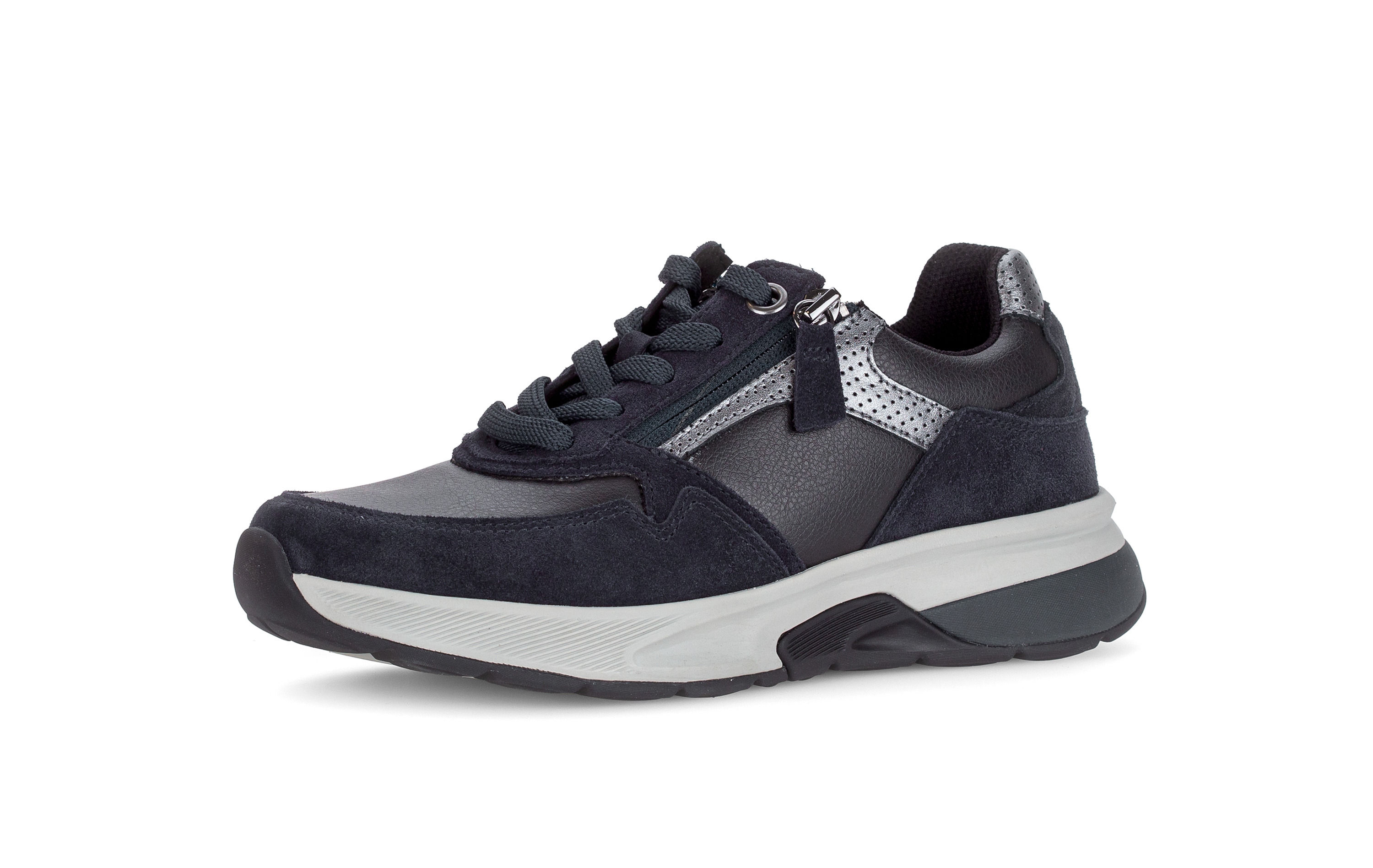 ROLLINGSOFT BY GABOR 0105.01.007  SNEAKER BLAUW/ANTHRAZIT