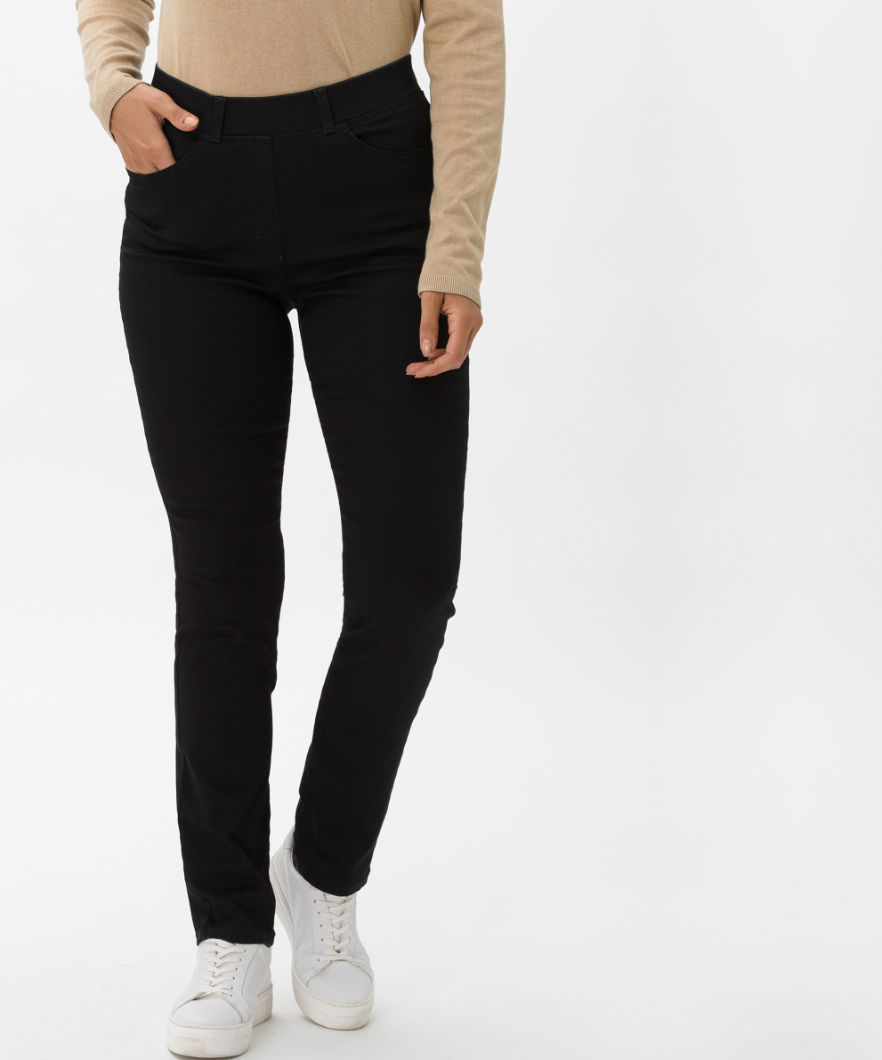 BRAX 10-6220/02 BROEK LAVINAZWART