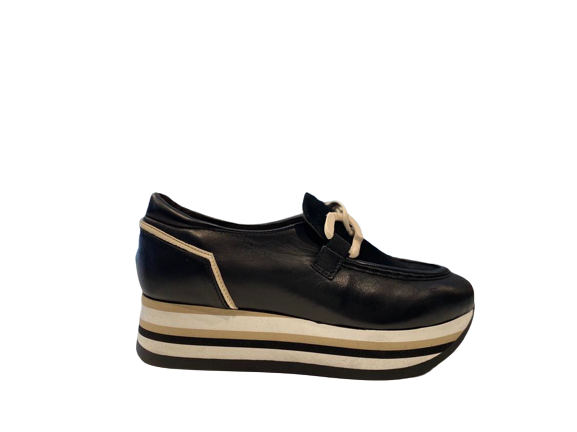 SOFTWAVES 7.78.50/41 MOCASSIN ZWART