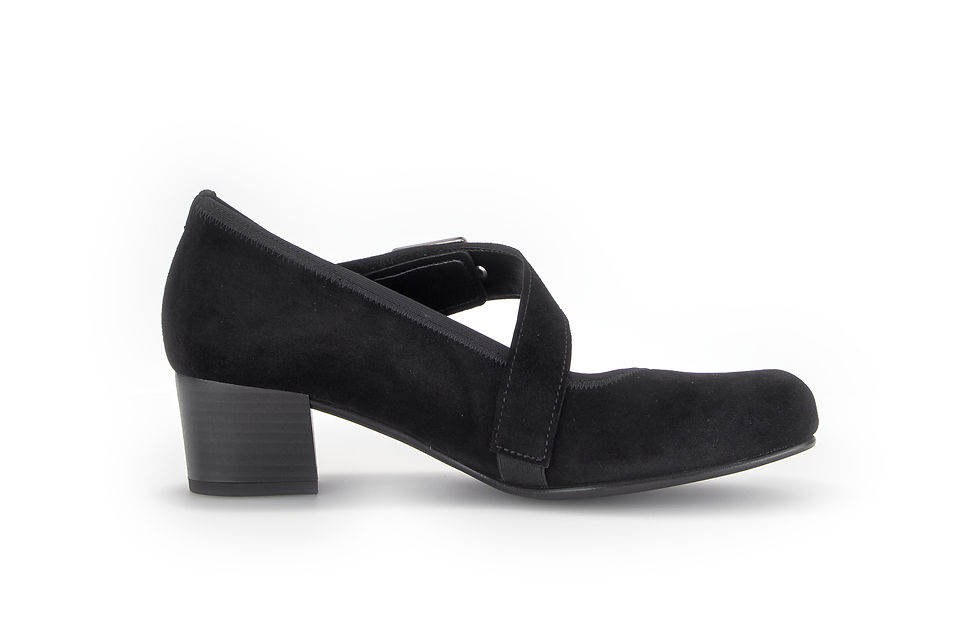 Thumbnail: GABOR 3013.01.001 PUMP MET VELCRO ZWART