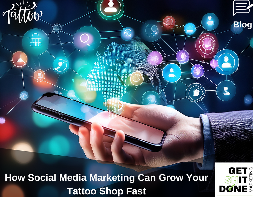 How Social Media Marketing Can Grow Your Tattoo Shop Fast