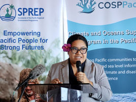Rhonda Tiakia, Minister of Natural Resources and Minister for Niue Meteorological Services