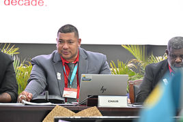 Chair of the Pacific Meteorological Council, Mr. Laitia Fifita.