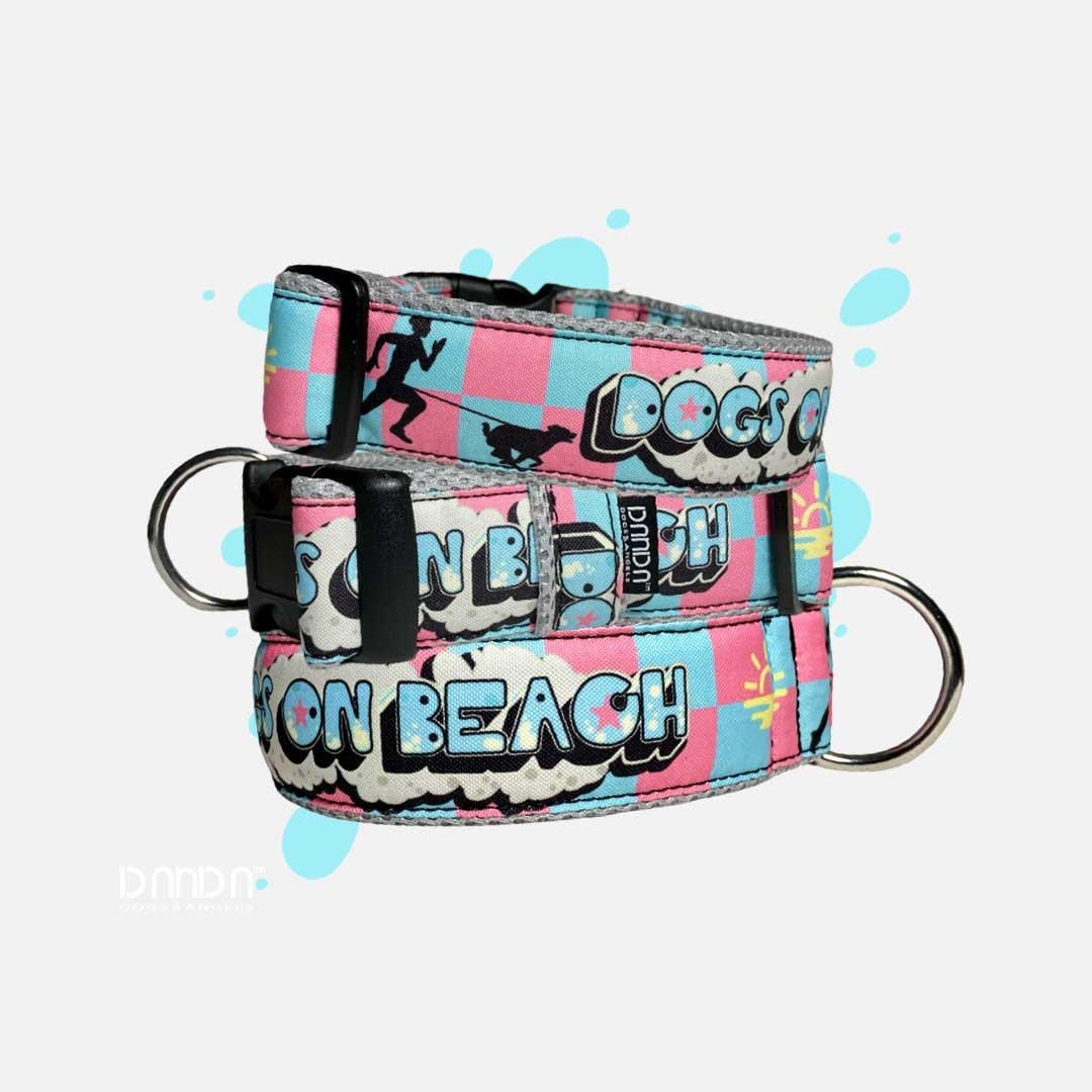 DOGS ON BEACH - Halsbänder