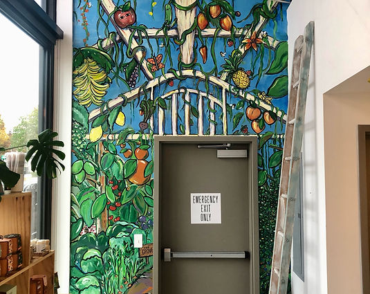The Grove Juicery Mural