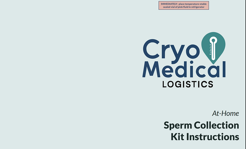 🇺🇸 Introducing Our U.S. At-Home Sperm Collection & Long-Term Storage Program with Cryo Medical Logistics