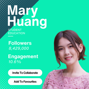 Education Influencer for Influencer Marketing in the Education Industry with Follower and engagement metrics