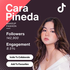 TikTok influencer with engagement and follower metrics for influencer marketing