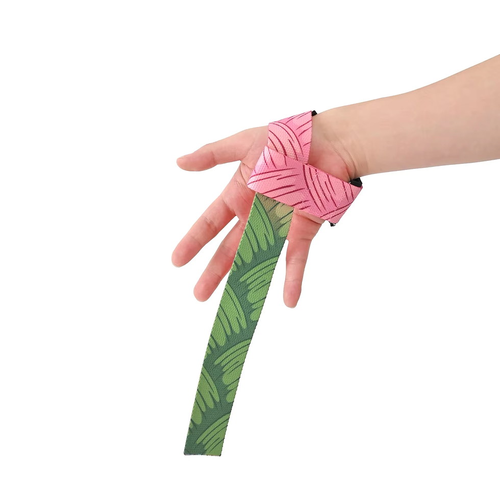 Thumbnail: Gym Anime Sports Weight Lifting Wrist Wraps Wristband Support for Gym Heavy Duty