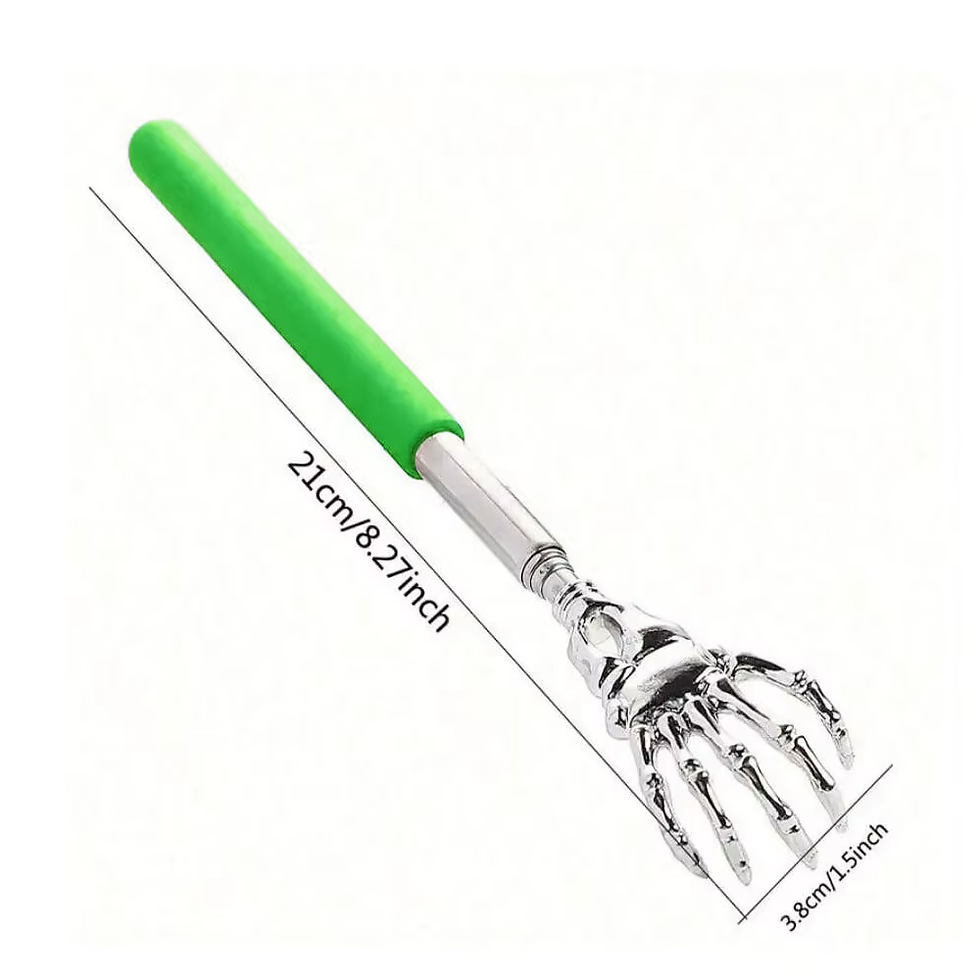 Thumbnail: Portable Stainless Steel Telescopic Back Scratcher Extendable Scratcher Back Mas