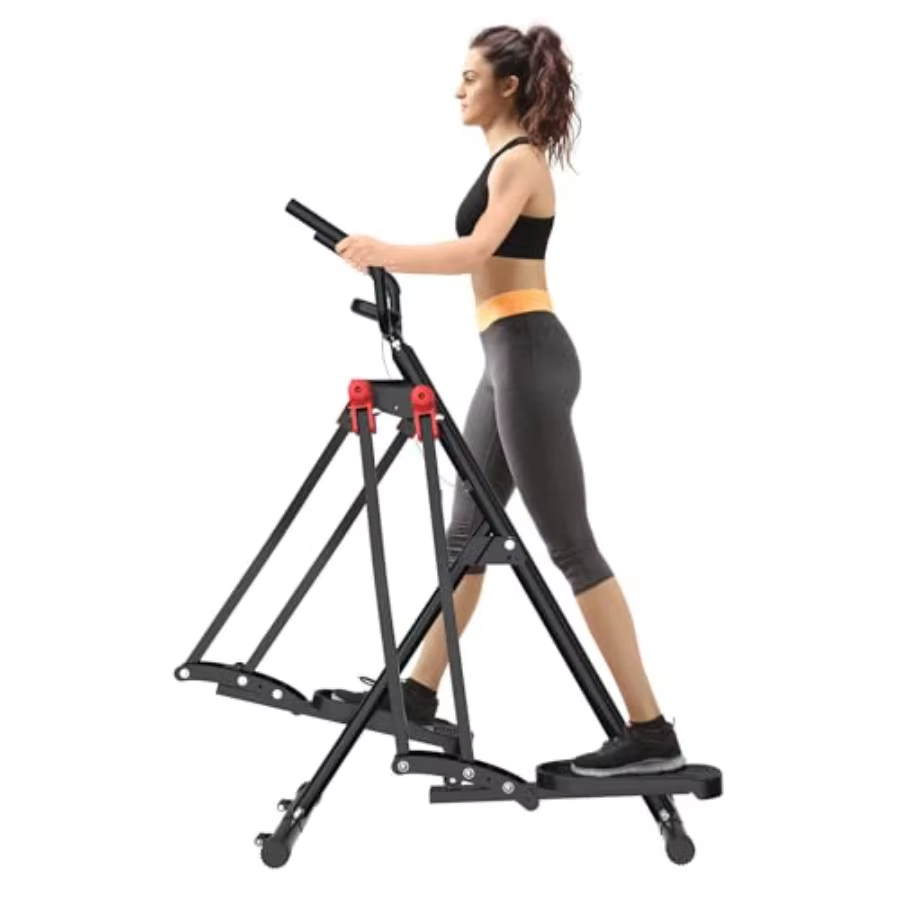 Air Walk Elliptical Glider Machine for Home Gym Full-Body Cardio Workout with 36
