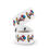 Thumbnail: Evers The Clown - 2"x2" Sticker Roll (3 sizes)