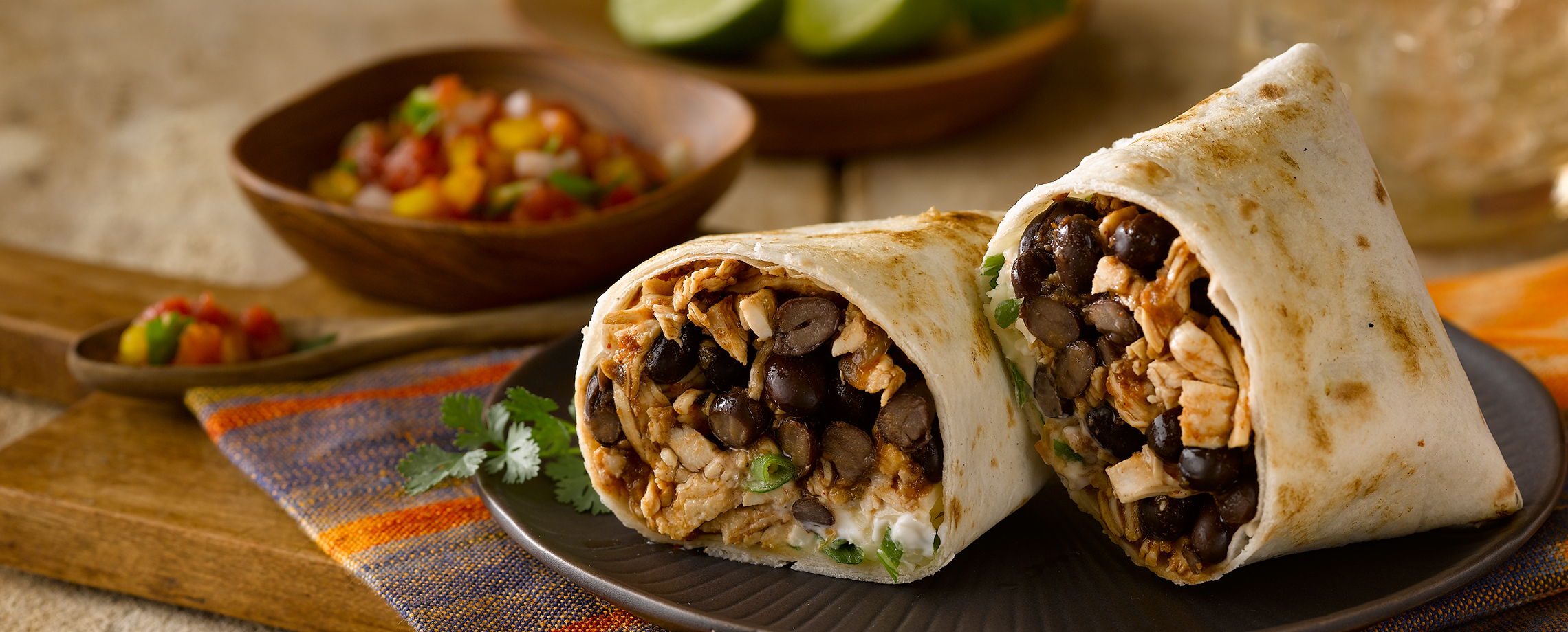 Arranged Food and Objects