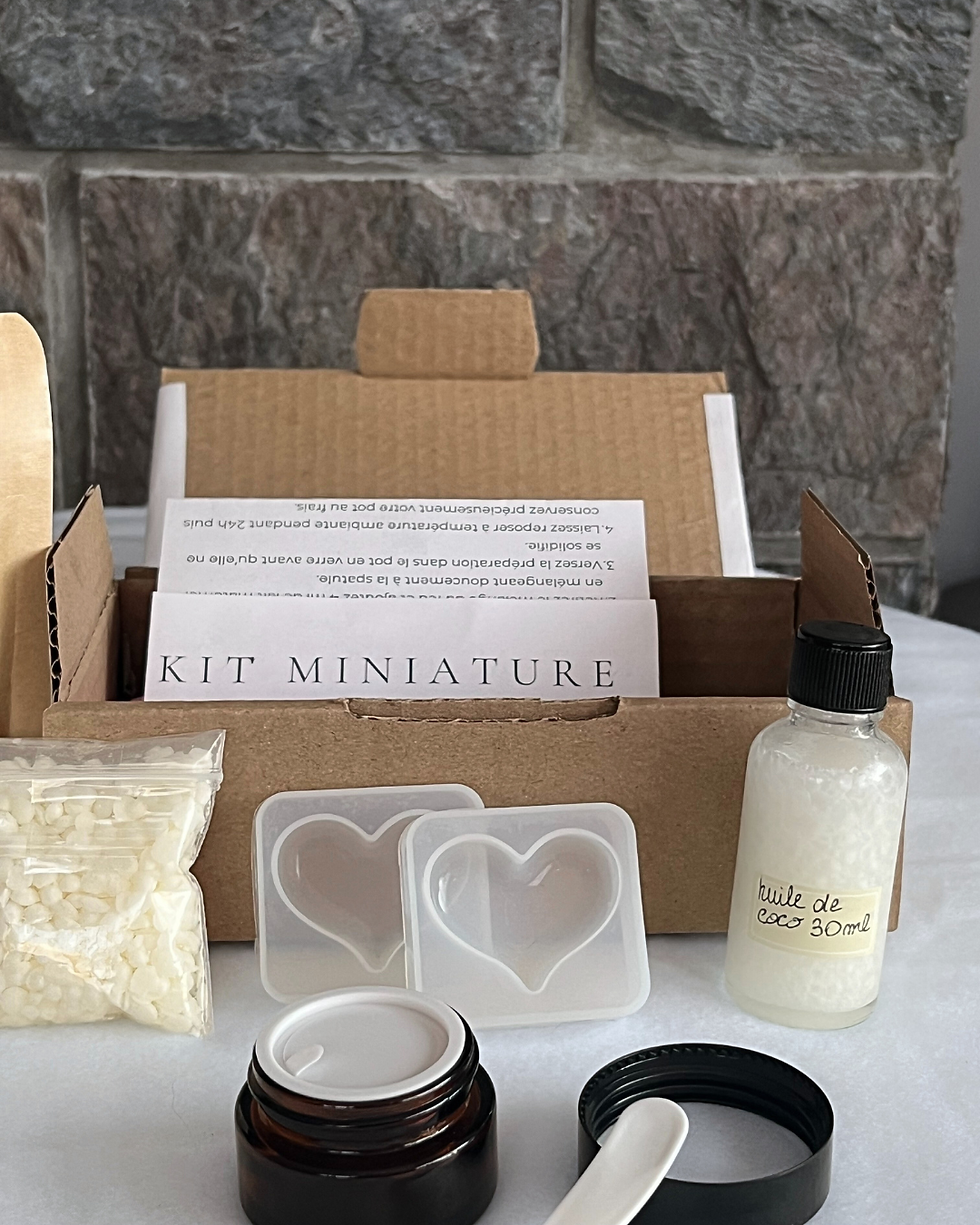 Miniature : MINI Pack découverte - 3 kits DIY soins au lait maternel