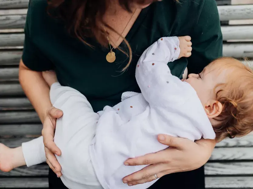 Miniature : T-shirt d'allaitement - Evergreen