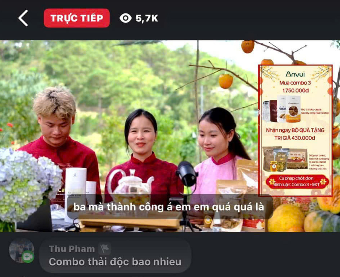 Buổi thực chiến livestream outdoor