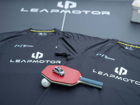 Leapmotor steigt ins Tischtennis ein: Partnerschaft mit DTTB