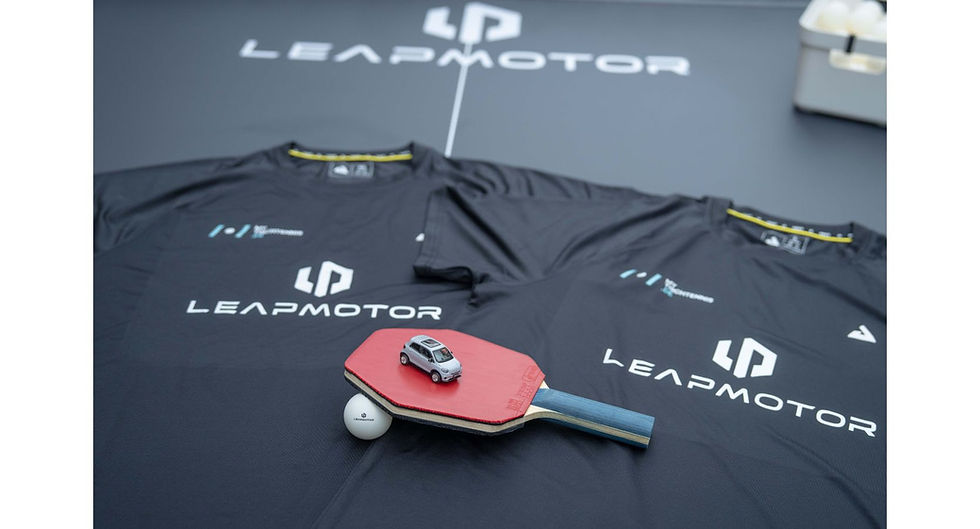 Leapmotor steigt ins Tischtennis ein: Partnerschaft mit DTTB