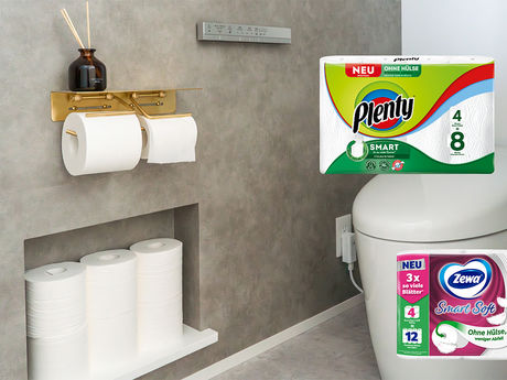 Toilettenpapier ohne Papprolle jetzt in Österreich erhältlich