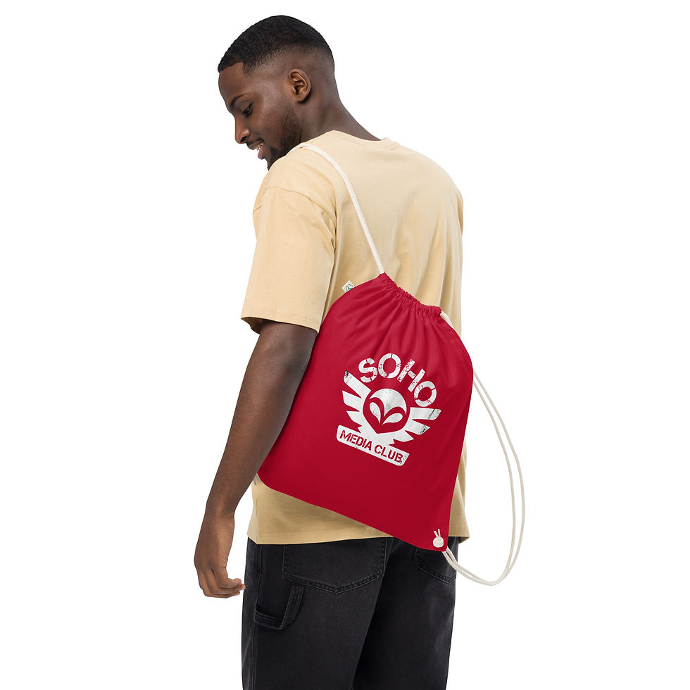 Thumbnail: Organic cotton drawstring bag