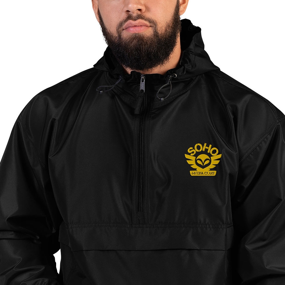 Thumbnail: Embroidered Champion Packable Jacket