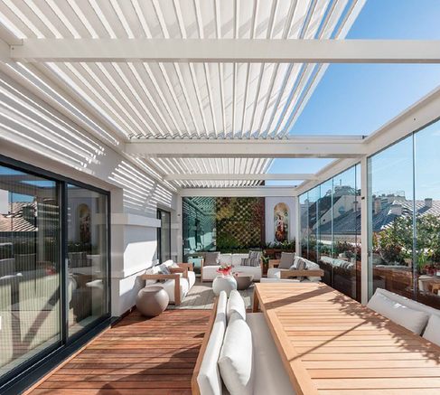 pergola bioclimatica madrid de hazul spain