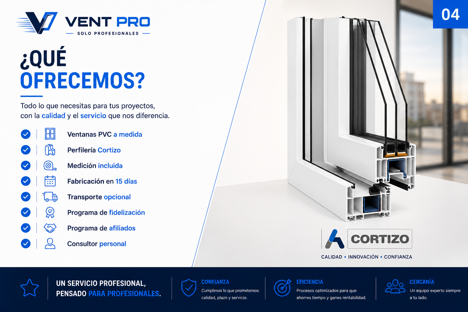 Qué ofrece Vent Pro a instaladores y constructoras