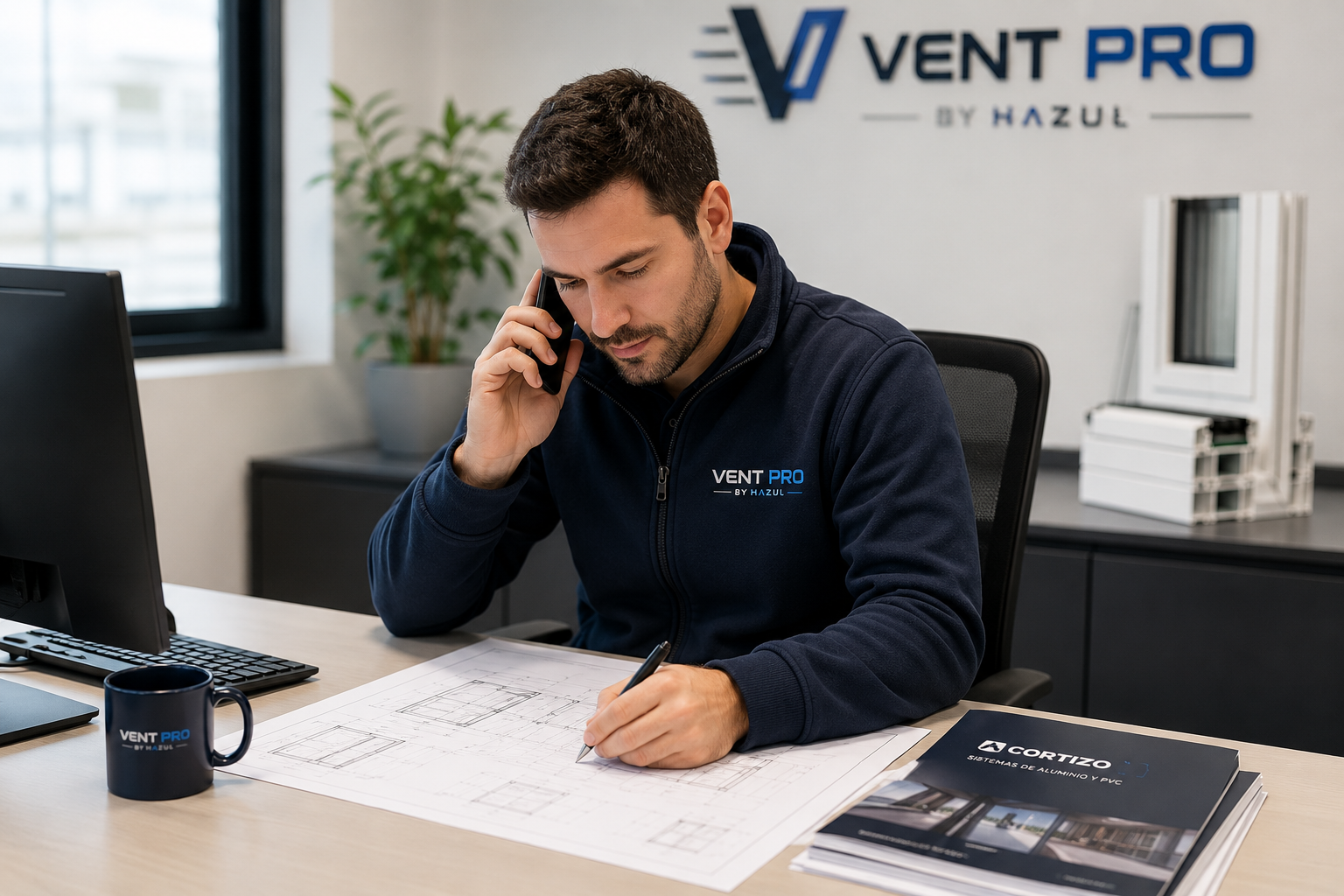 Oficina de atención comercial Vent Pro