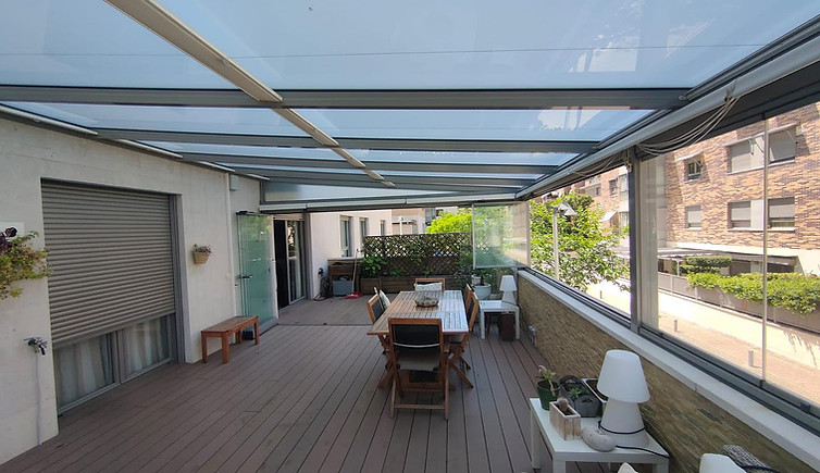 cerramiento cristal hazul spain