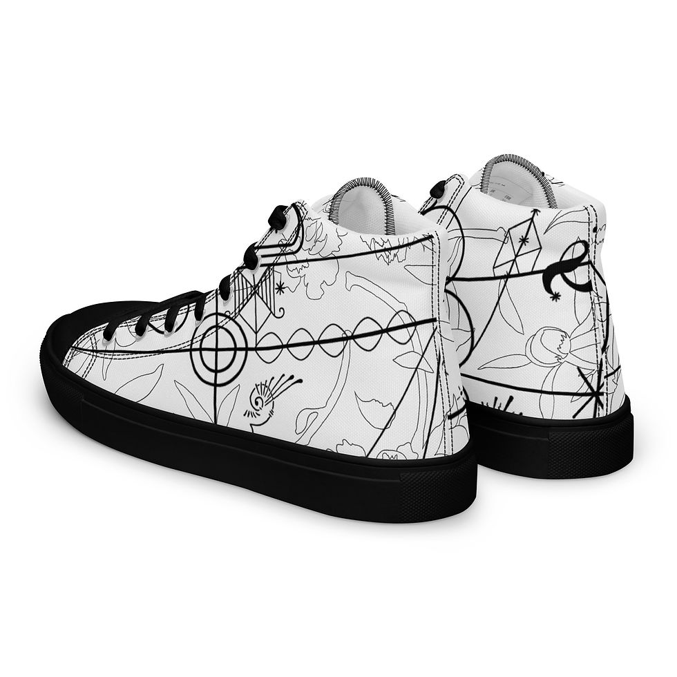 Thumbnail: Women’s high top canvas shoes