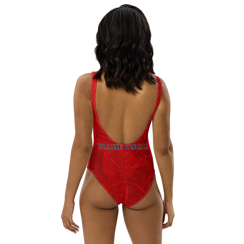 Thumbnail: GRENADIERS #9 - RED - HAITI WORLD CUP 26 - ONE-PIECE SWIMSUIT 