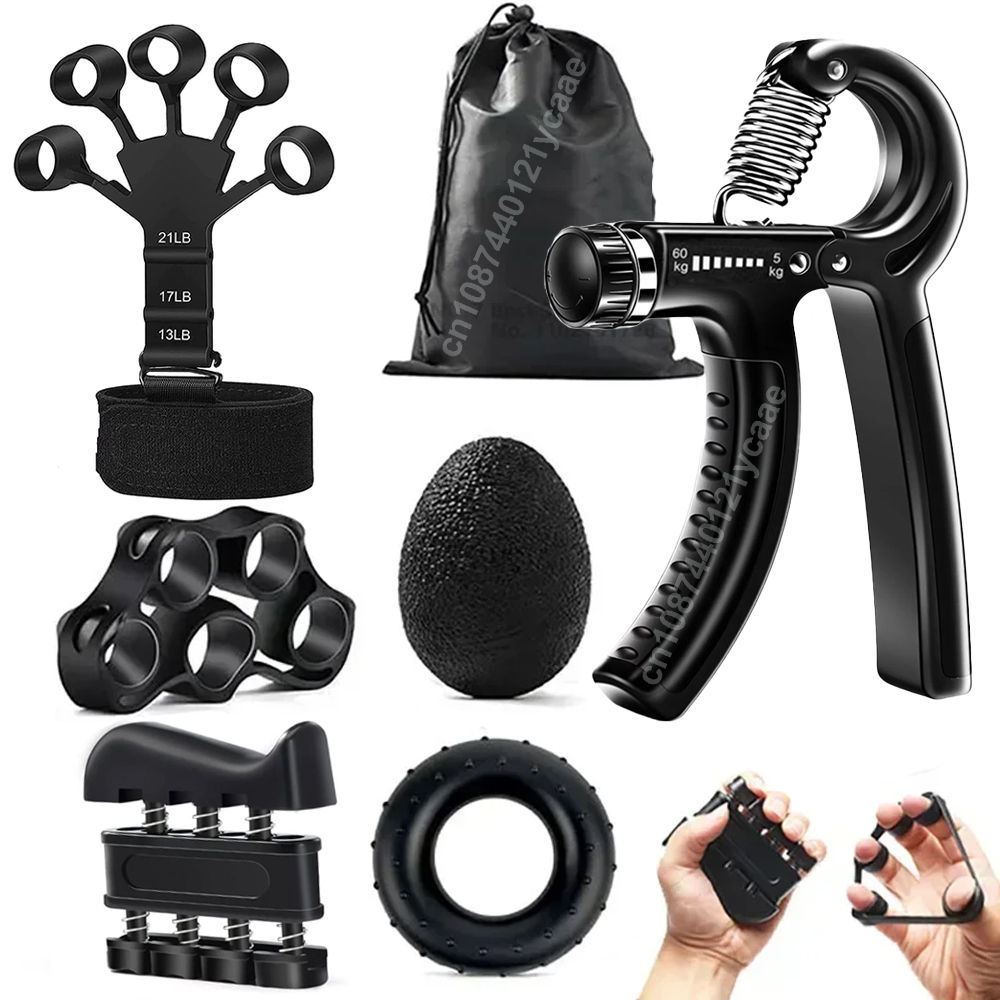 5-60Kg Adjustable Heavy Hand Gripper Fitness Hand Exerciser Grip Wrist Training