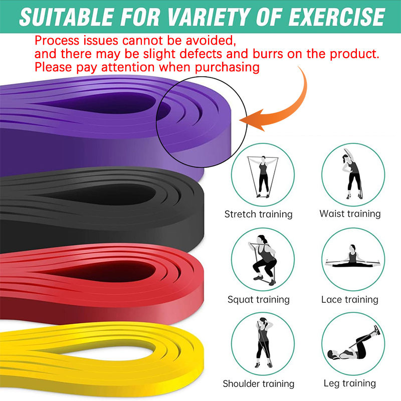 Miniatura: Resistance Band Set Pull Up Assistance Bands Stretch Band Resistance Heavy Worko