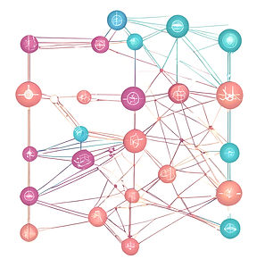 show an abstract web of nodes and wireless connections .jpg