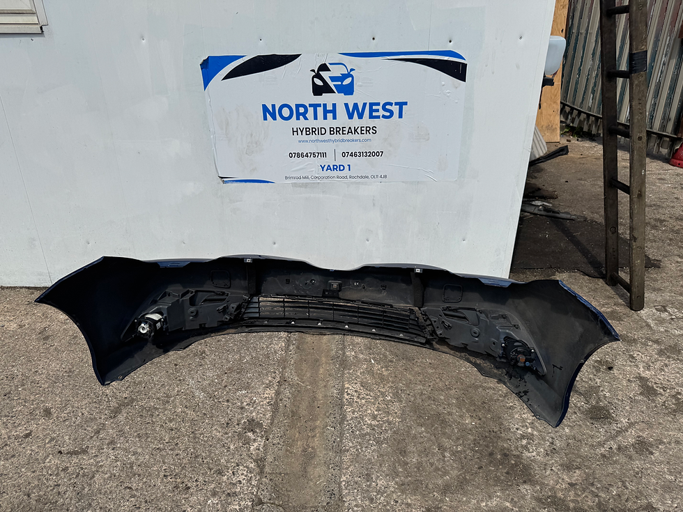 Thumbnail: TOYOTA AURIS MK2 GENUINE FACELIFT FRONT BUMPER WITH FOGLIGHTS AND GRILLS BLUE 