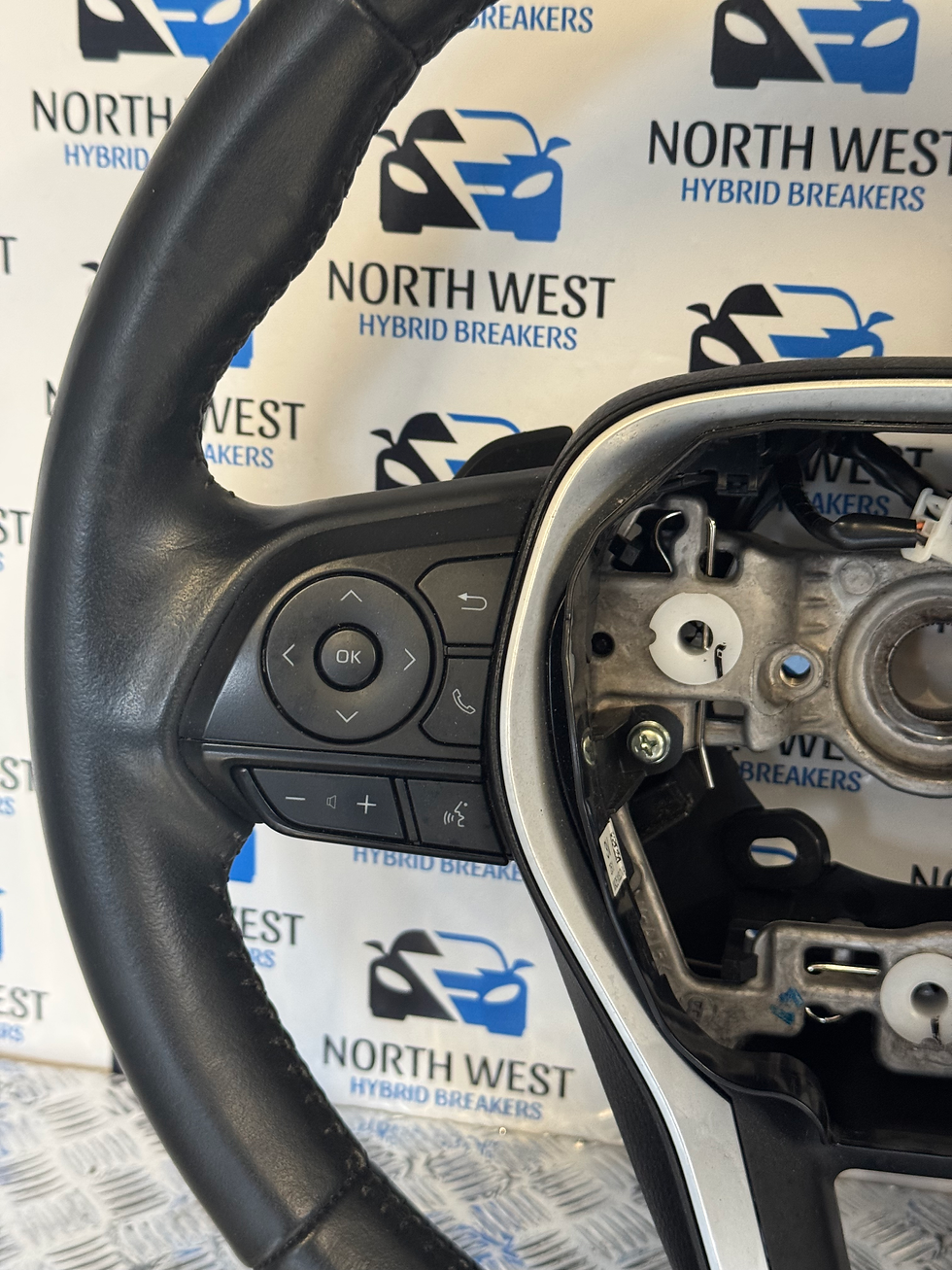 Thumbnail: TOYOTA COROLLA MK12 19-25 STEERING WHEEL WITH SHIFT PADDLES 45100 0Z231